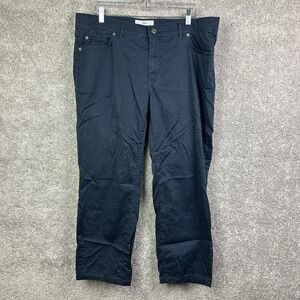 Brax Cadiz Blue Straight Fit Cotton Blend‎ Mens 5 Pocket Pant Size 38/34